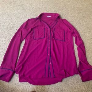 Slim Fit Convertible Sleeve Portofino Shirt